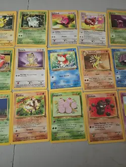 Pokemon Jungle/Fossil/Base Set Non-Holo 36 Card Lot LP-NM 1st Edition - Image 3