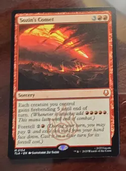Sozin's Comet Avatar: The Last Airbender Magic MTG Card - Image 1