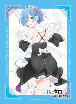Rem Re:Zero Character Card 80x Sleeves Broccoli Starting Life in Another World - Image 1