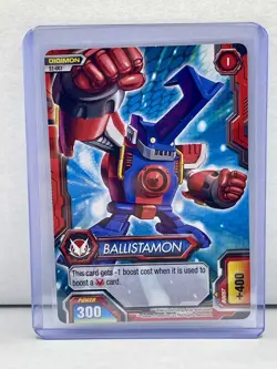 Digimon Fusion Game Card Trading Card Ballistamon #S1-007 - Image 1