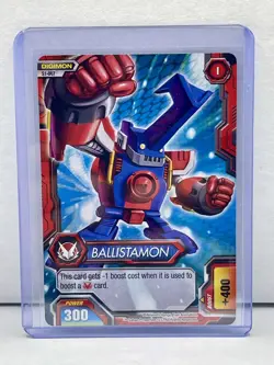 Digimon Fusion Game Card Trading Card Ballistamon #S1-007 - Image 3