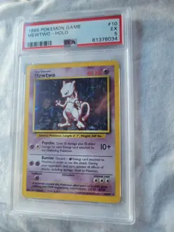 Mewtwo 1999 holo PSA 5 (Excellent) Pokemon Trading Card - Image 2