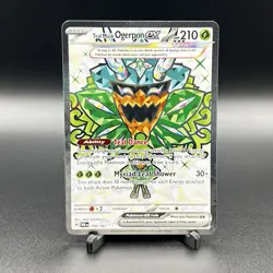 Pokemon TCG Card Teal Mask Ogerpon EX 190/167 Twilight Masquerade Full Art - NM - Image 1