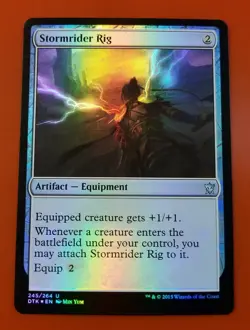 1x Stormrider Rig | FOIL | Dragons of Tarkir | MTG Magic Cards - Image 1