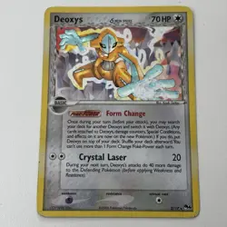 Deoxys (Delta Species) 2/17 Pop Series 4 Holo Pokemon TCGMP Card - Image 1