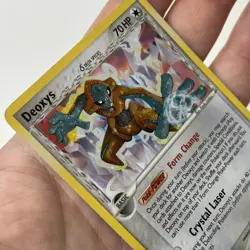 Deoxys (Delta Species) 2/17 Pop Series 4 Holo Pokemon TCGMP Card - Image 2