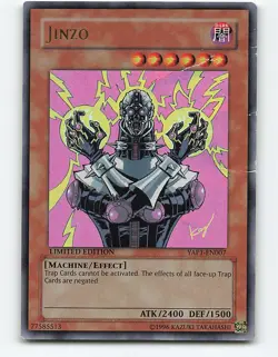 Jinzo #YAP1-EN007 Yugioh Card DMG - Image 1