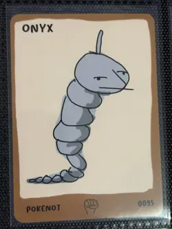 Onyx 0095 Dysfunctional Passholder Pokenot Pokenots 151 Card - Image 1