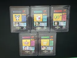 Digimon Fox Kids Promo Introductory Series 2 lot of 5 cards Complete 2000 Bandai - Image 2
