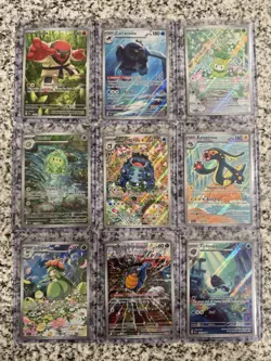 Pokemon BLACK BOLT - NO REPEAT Lot Of 10 Illustration Rare Full Art Cards NM NEW - Image 1