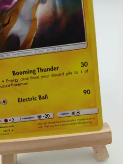 Raikou 32/73 - Shining Legends - Rare Holo LP Pokemon Card, 2017 - Image 4