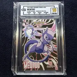 Pokemon 2024 Card Database Attacks Kanto Gold Holo Mewtwo Peru Rare Graded 10 - Image 1