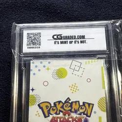 Pokemon 2024 Card Database Attacks Kanto Gold Holo Mewtwo Peru Rare Graded 10 - Image 5