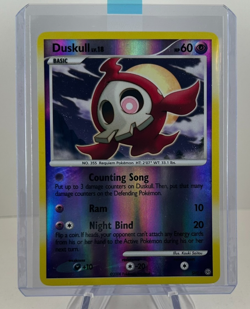 Pokemon Card - Duskull - D&P Stormfront - Reverse Holo Secret Rare - SH2 - NM-LP - Image 1