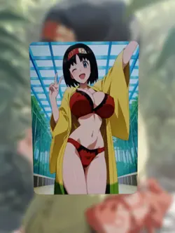 Erika Pokemon Anime Waifu Sexy Goddess Doujin Lewd Hentai Card - Image 1