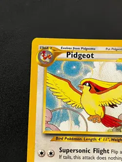Pidgeot 2/18 - Southern Islands Vintage Pokemon TCG Card MP - Image 5