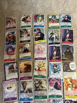 One Piece TCG OP13 Carrying On His Will Card Bulk - 200+ Card BULK!! - Image 1