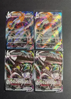 Pokemon TCG Sword And Shield Mixed VMAX Lot 19 Total Cards NM Condition - Image 4