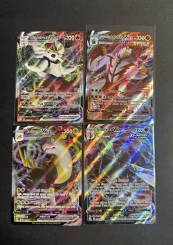 Pokemon TCG Sword And Shield Mixed VMAX Lot 19 Total Cards NM Condition - Image 5