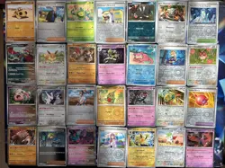 Pokemon TCG Prismatic Evolutions Holo And Reverse Holo x28 Cards Bundle - Image 1