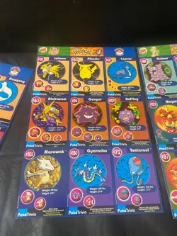 12 Uncut sheets Pokemon Cards Burger King Pokemon Movie Card Promo 1999 - Image 3