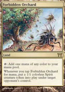 1x Forbidden Orchard Heavy Play MTG Magic - Kid Icarus - - Image 1