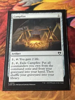Campfire x1 - Commander Masters - NM-Mint, English - Commander Masters - Image 1