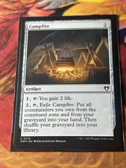Campfire x1 - Commander Masters - NM-Mint, English - Commander Masters - Image 4
