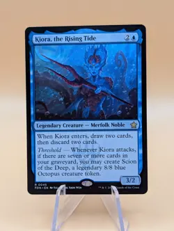 MTG: Kiora, the Rising Tide | Non-Foil | Magic Foundations | Pack Fresh NM | - Image 1
