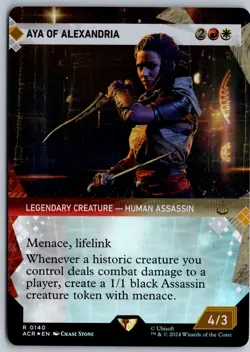 Aya of Alexandria (Showcase) Universes Beyond: Assassin's Creed 140 - Image 1