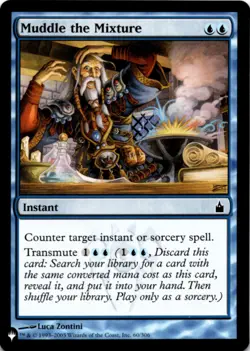 MTG Muddle the Mixture Normal NM The List Reprints Magic 60 - Image 1