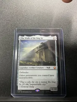 MTG Avatar: The Last Airbender The Walls of Ba Sing Se NM Magic Regular - Image 1