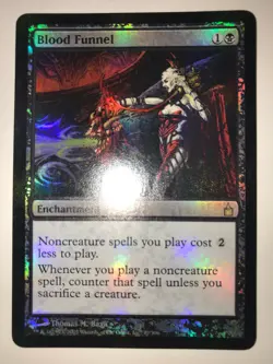 Blood Funnel x1 FOIL LP/NM Ravnica City ENGLISH MTG - Image 1