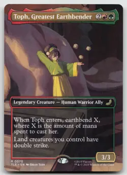 Toph, Greatest Earthbender (Borderless) M Normal Avatar The Last Airbender 0070 - Image 1