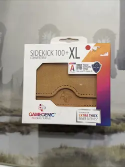 Gamegenic Sidekick 100+ XL Convertible Sand TCG Deck Box - Image 1