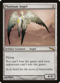 Platinum Angel - Foil MRD HP MTG - Image 1
