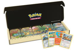 Pokemon TCG: Kanto Friends Mini Tin 5-Pack Bundle - Image 1