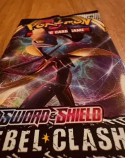VERY HEAVY Pokemon TCG SWSH Rebel Clash - Factory Sealed Booster Pack (21.71g!) - Image 3