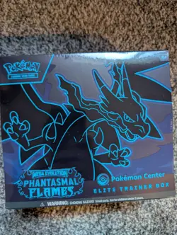 Phantasmal Flames Pokemon Center Exclusive ETB Elite Trainer Box Factory Sealed - Image 1