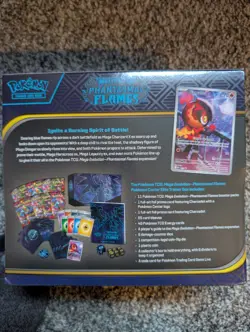 Phantasmal Flames Pokemon Center Exclusive ETB Elite Trainer Box Factory Sealed - Image 2