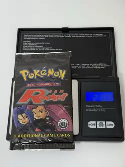 Pokemon Team Rocket 1st Edition Set Booster Pack 21.03g FACTORY SEALED! HEAVYU! - Image 1