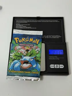 21.17g HEAVYU 1999 Pokemon Venusaur Art Base Set Booster Pack! Factory Sealed! - Image 1