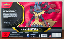 Pokemon TCG Mega Lucario ex Premium Figure Collection Box Factory Sealed In Hand - Image 2