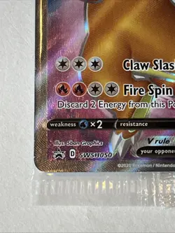 2020 Pokemon TCG Charizard V SWSH050 Black Star PROMO NEAR MINT SEALED - Image 3