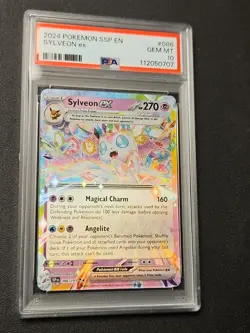 Sylveon EX 086/191 Surging Sparks SSP EN Pokemon PSA 10 - Image 1