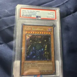 PSA 10 Gate Guardian Metal Raiders MRD-000 Unlimited Secret Rare Gem Mint 2002 - Image 1