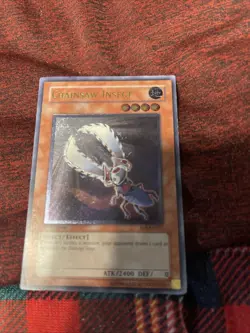 Yugioh - Chainsaw Insect SOI-EN021 1st Edition Ultimate Rare MP - A - Image 1