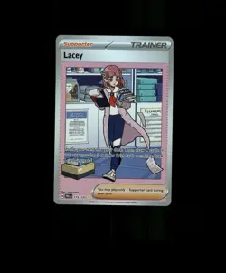 HOLO Lacey Card Lacey Pokemon Card READ DESCRIPTION BELOW p2 - Image 1