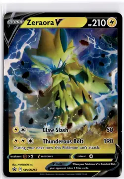 Zeraora V - Holo Promo SWSH: Sword & Shield Promo Cards SWSH263 NM - Image 1