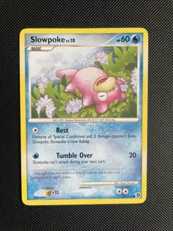 SLOWPOKE 82/106 Diamond & Pearl Great Encounters Non Holo - Pokemon Card - NM/LP - Image 1